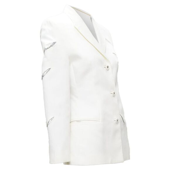 Gianni Versace Medusa slash sequins blazer - Picture 4 of 6